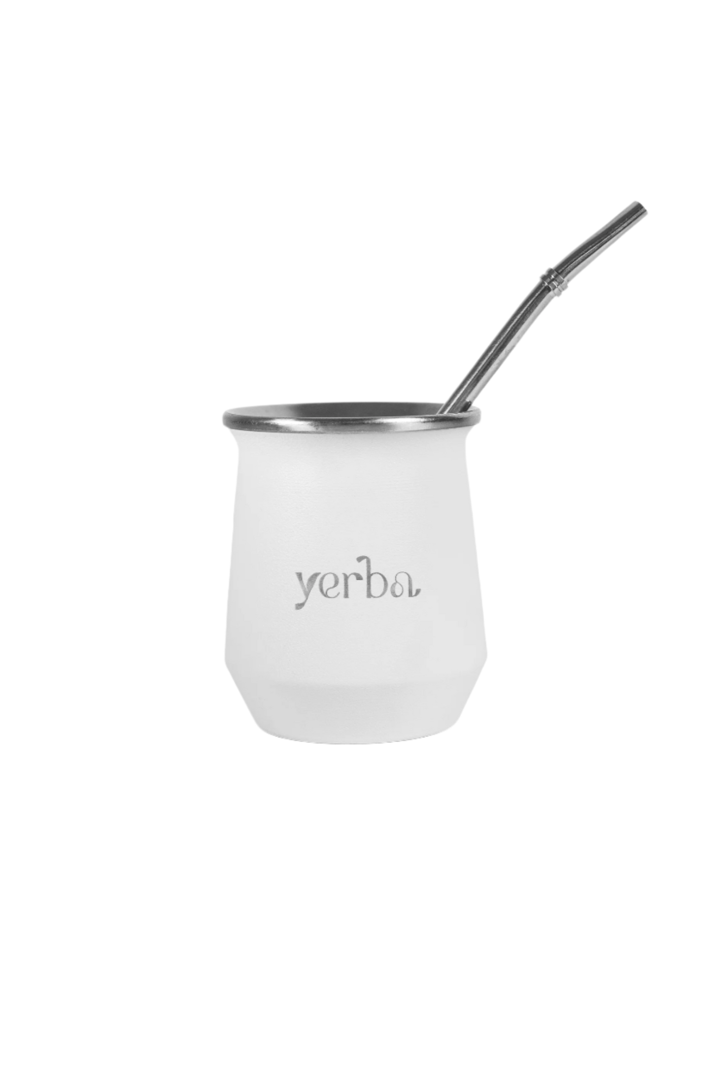 Stainless Steel Cup - Matte White