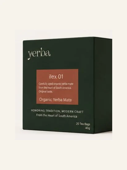 Organic Yerba Mate Tea Bags – 20 Count